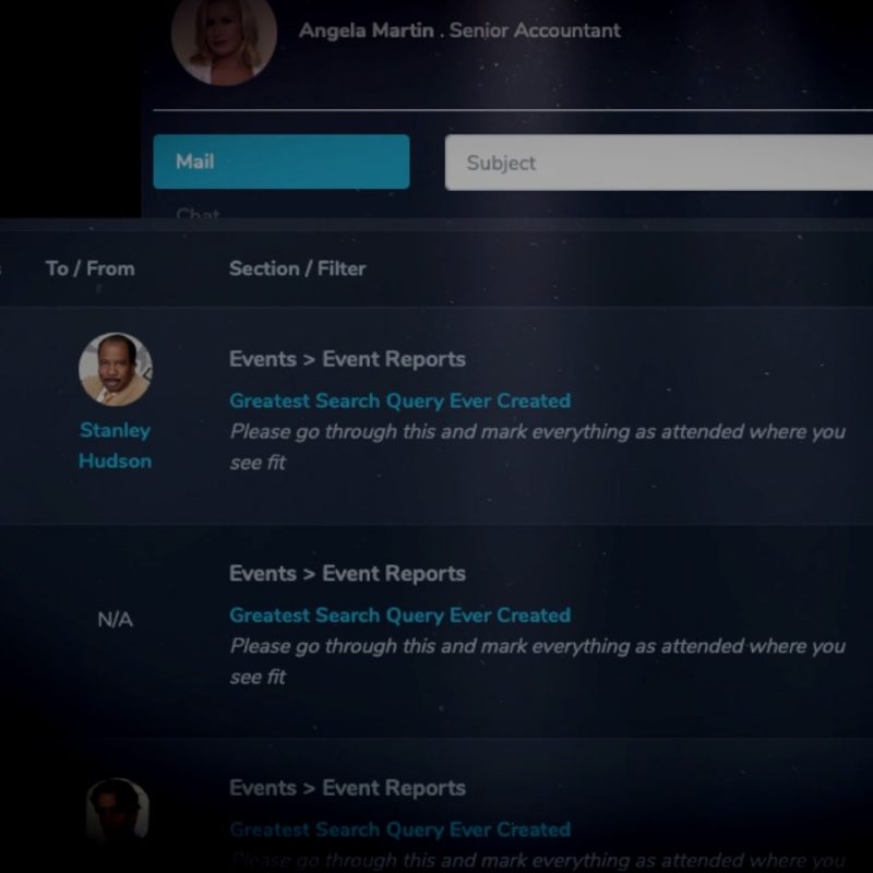 STYL Dispatch collaboration screens